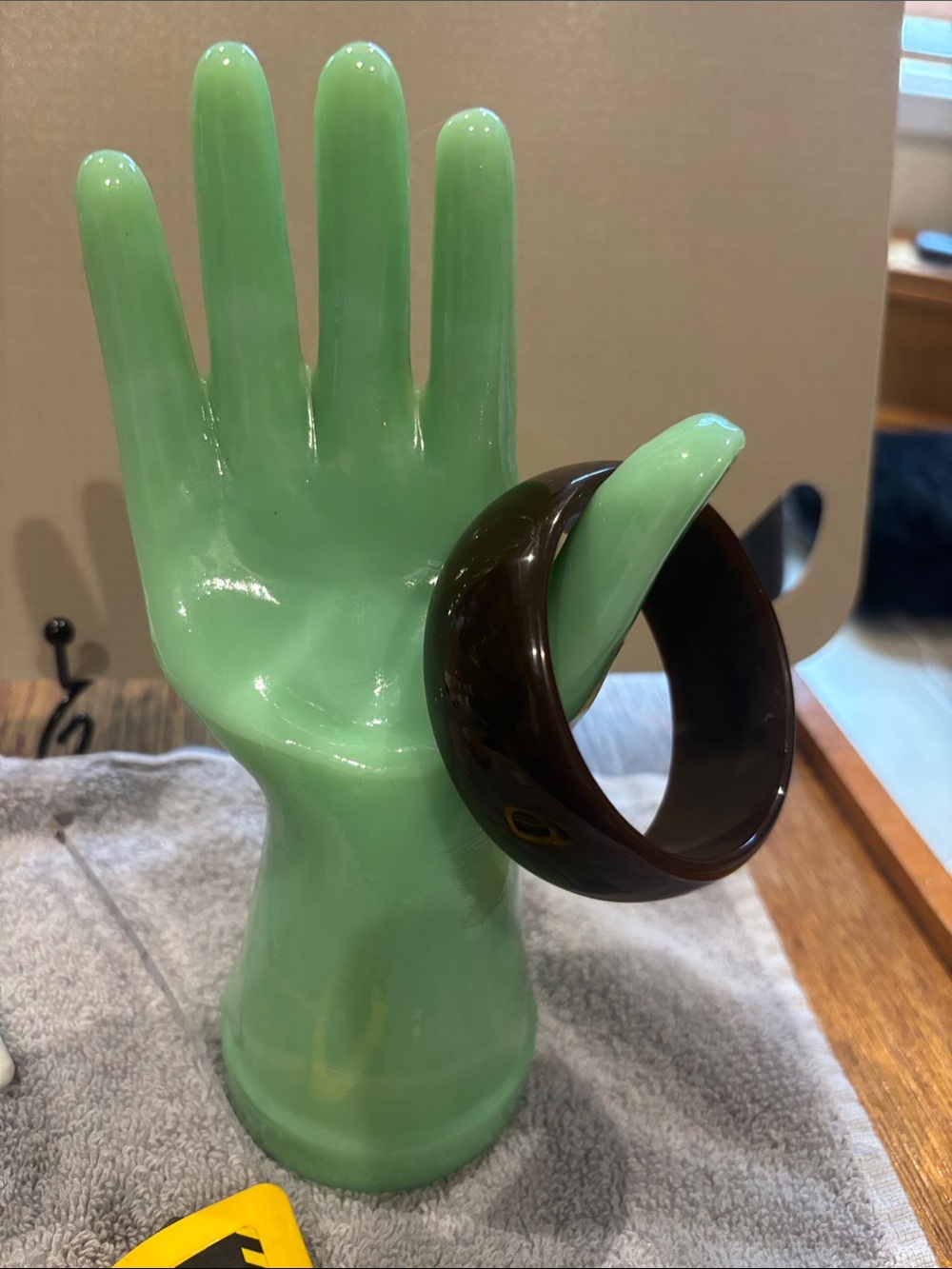 Brown Bakelite bracelet simichrome  tested